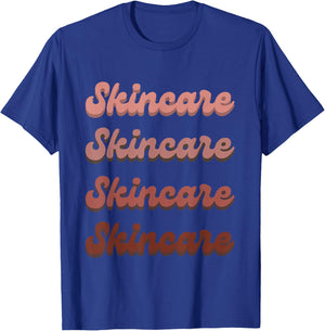 Skincare Skin Specialist Skin Esthetician Retro Skincare T-Shirt - T-Shirt | Royal