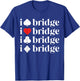 Gifts for Bridge Lover Bridge Card Game Shirt Women Mother T-Shirt - T-Shirt | Royal