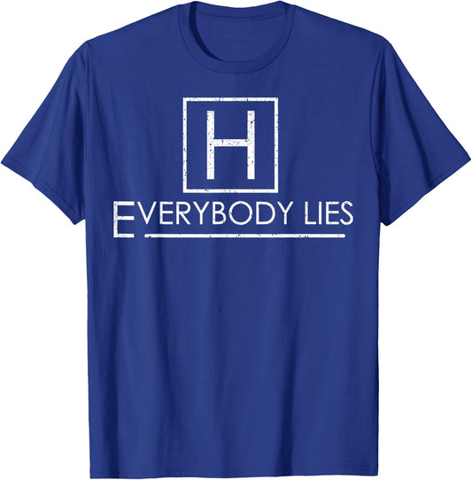 Vintage Everybody Lies T-Shirt - T-Shirt | Royal