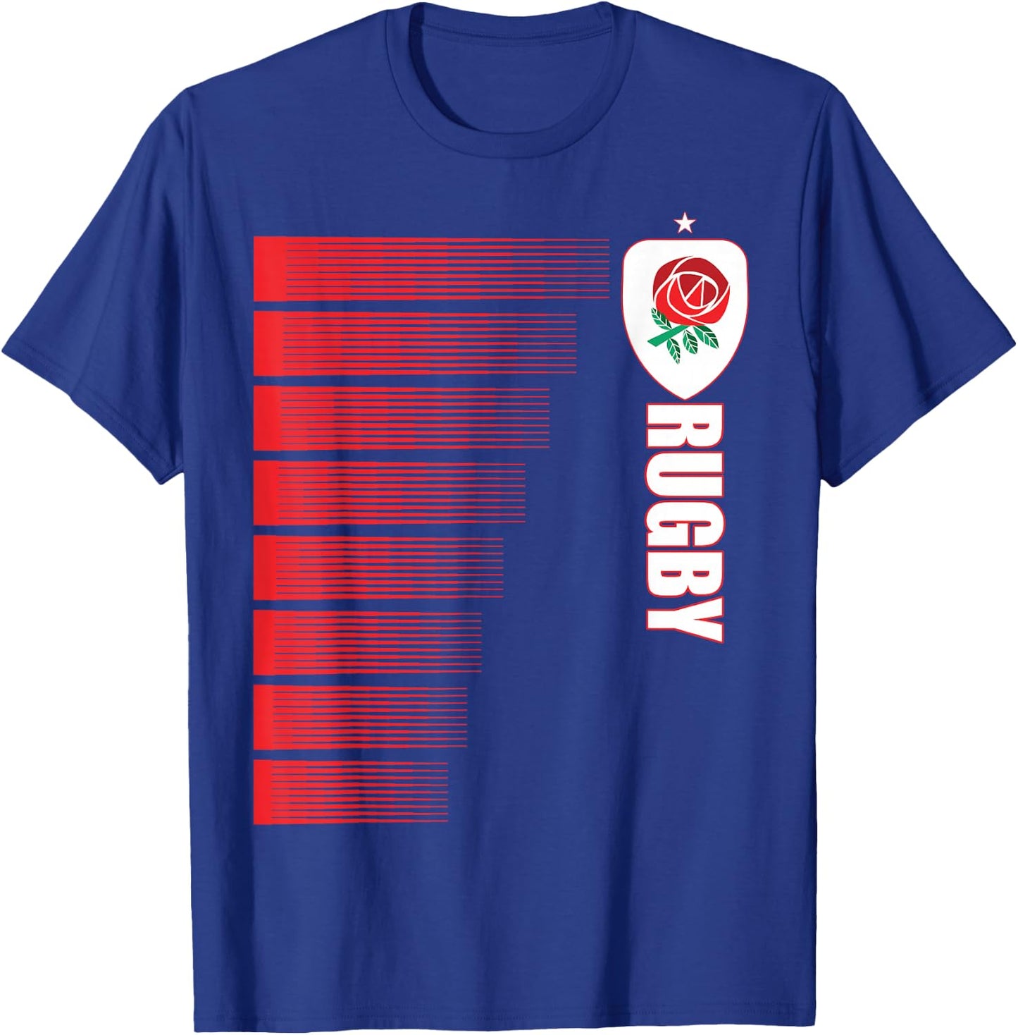 England Rugby Jersey English Rugby 2 Sided T-Shirt - T-Shirt | Royal