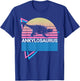 Ankylosaurus Dinosaur Retro T-Shirt - T-Shirt | Royal