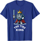 Tire King Auto Body Shop Car Repair Funny T-Shirt - T-Shirt | Royal