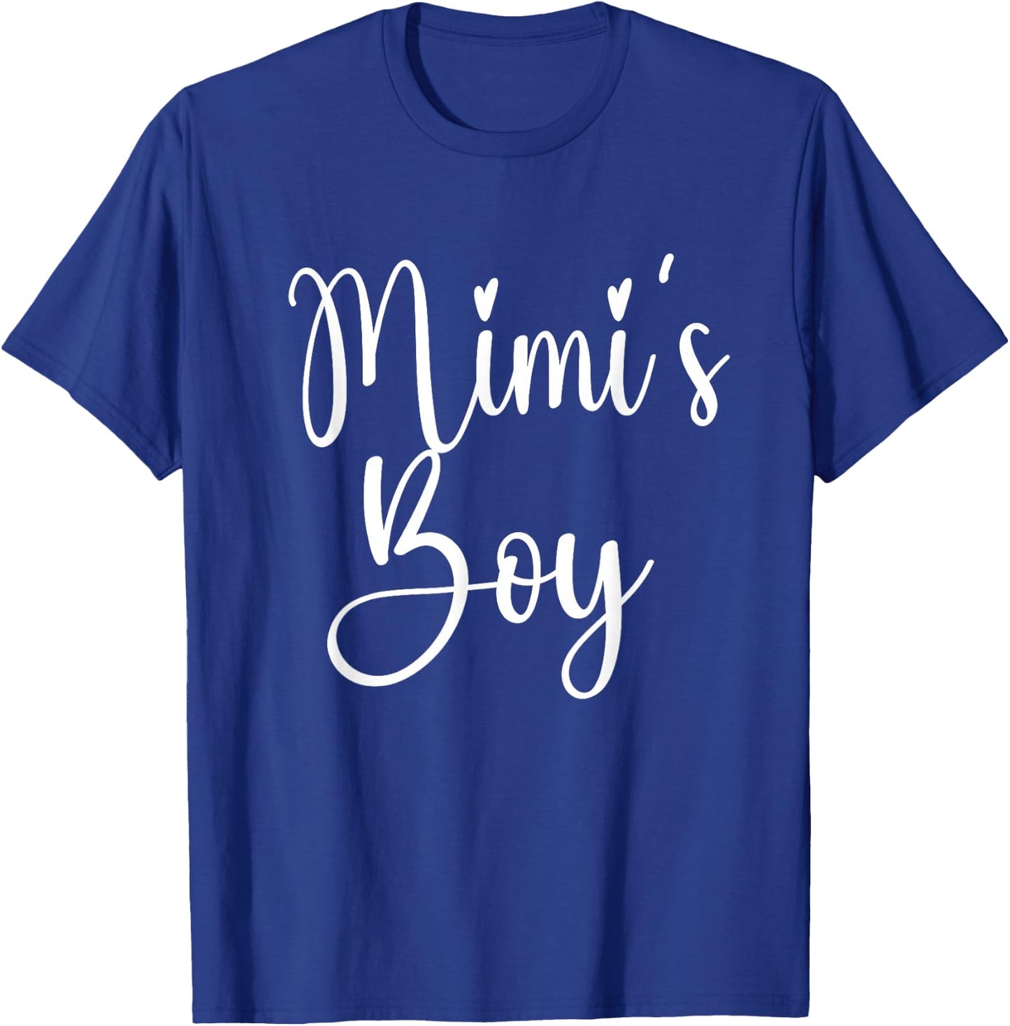 Mimi's Boy From Mimi To Grandson Mimi Grandkid T-Shirt - T-Shirt | Royal