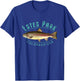 Estes Park Colorado Rainbow Trout Design T-Shirt - T-Shirt | Royal