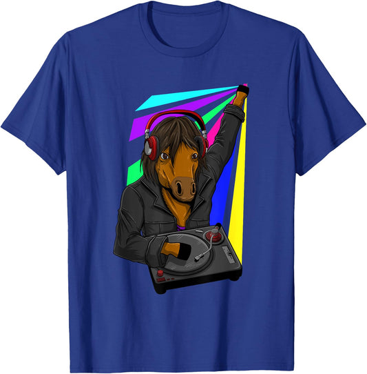 Ketamine Dj Techno Horse Keta Rave Party T-Shirt - T-Shirt | Royal