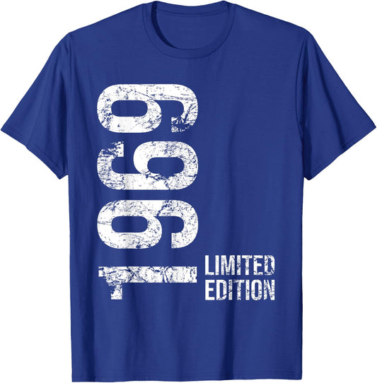 56th Birthday 56 Years Old Man Woman Vintage 1969 T-Shirt - T-Shirt | Royal