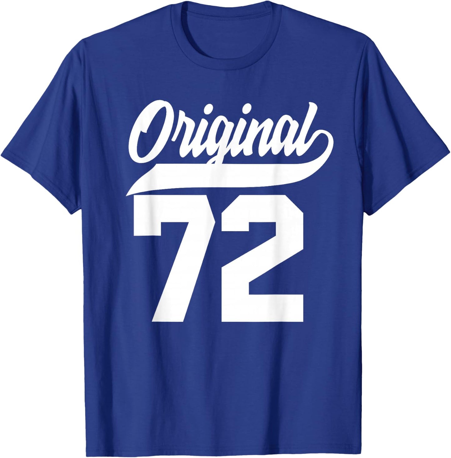 54rd Birthday Gift Man Woman Original Vintage Born 1972 T-Shirt - T-Shirt | Royal