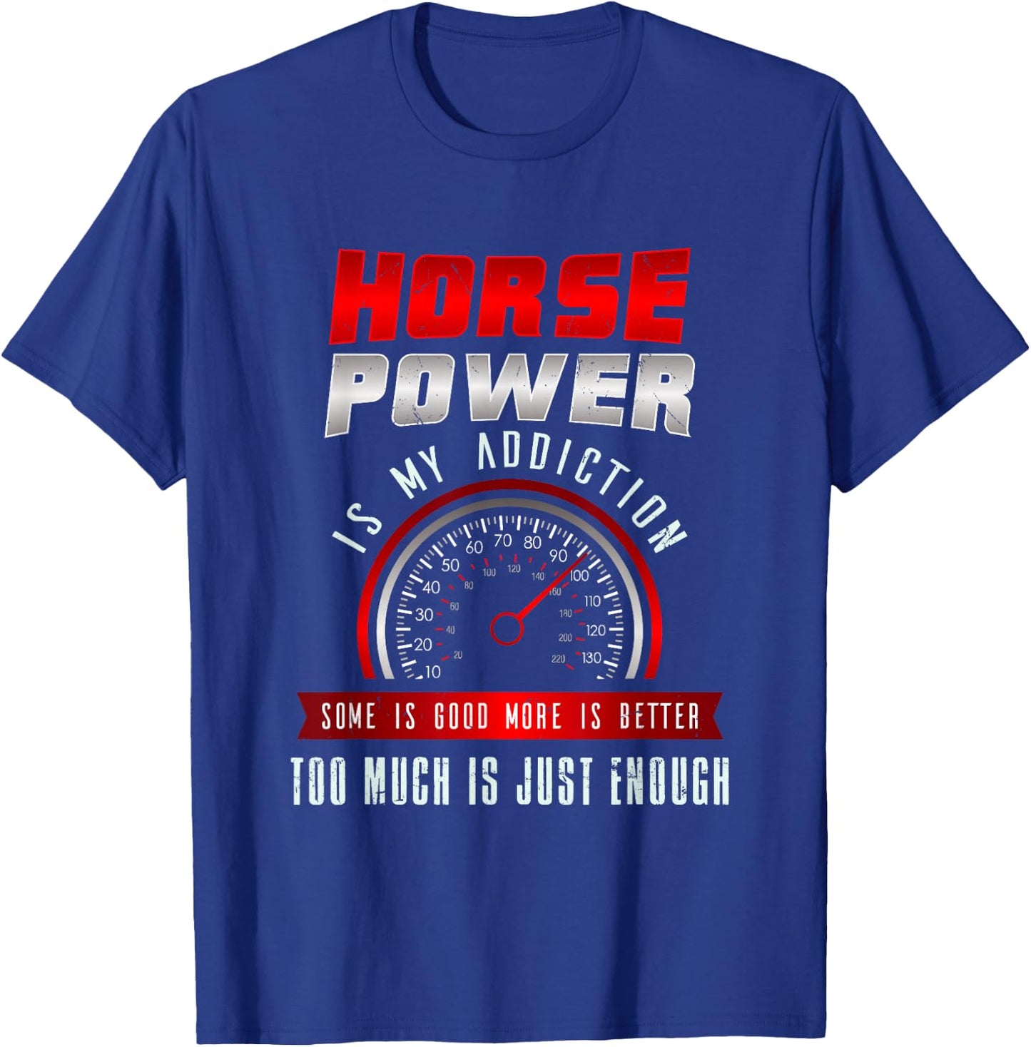 Funny Auto Racing Mechanic Manual Speed Transmission T-Shirt - T-Shirt | Royal