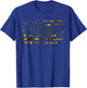 American Flag Motocross Biker - American Flag Dirt Bike T-Shirt - T-Shirt | Royal