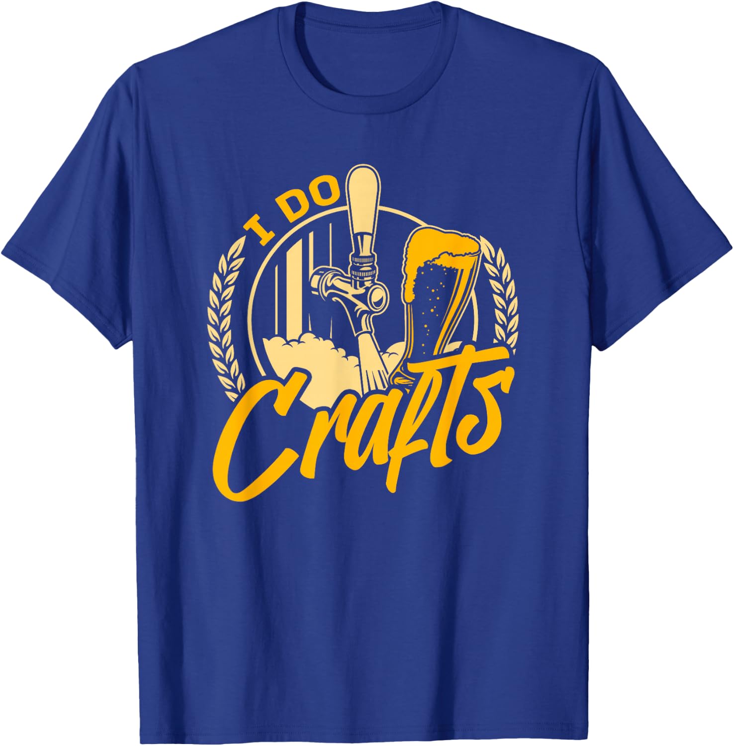 Home Brewing Craft Brewer - Hops IPA Craft Beer T-Shirt - T-Shirt | Royal