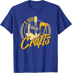 Home Brewing Craft Brewer - Hops IPA Craft Beer T-Shirt - T-Shirt | Royal