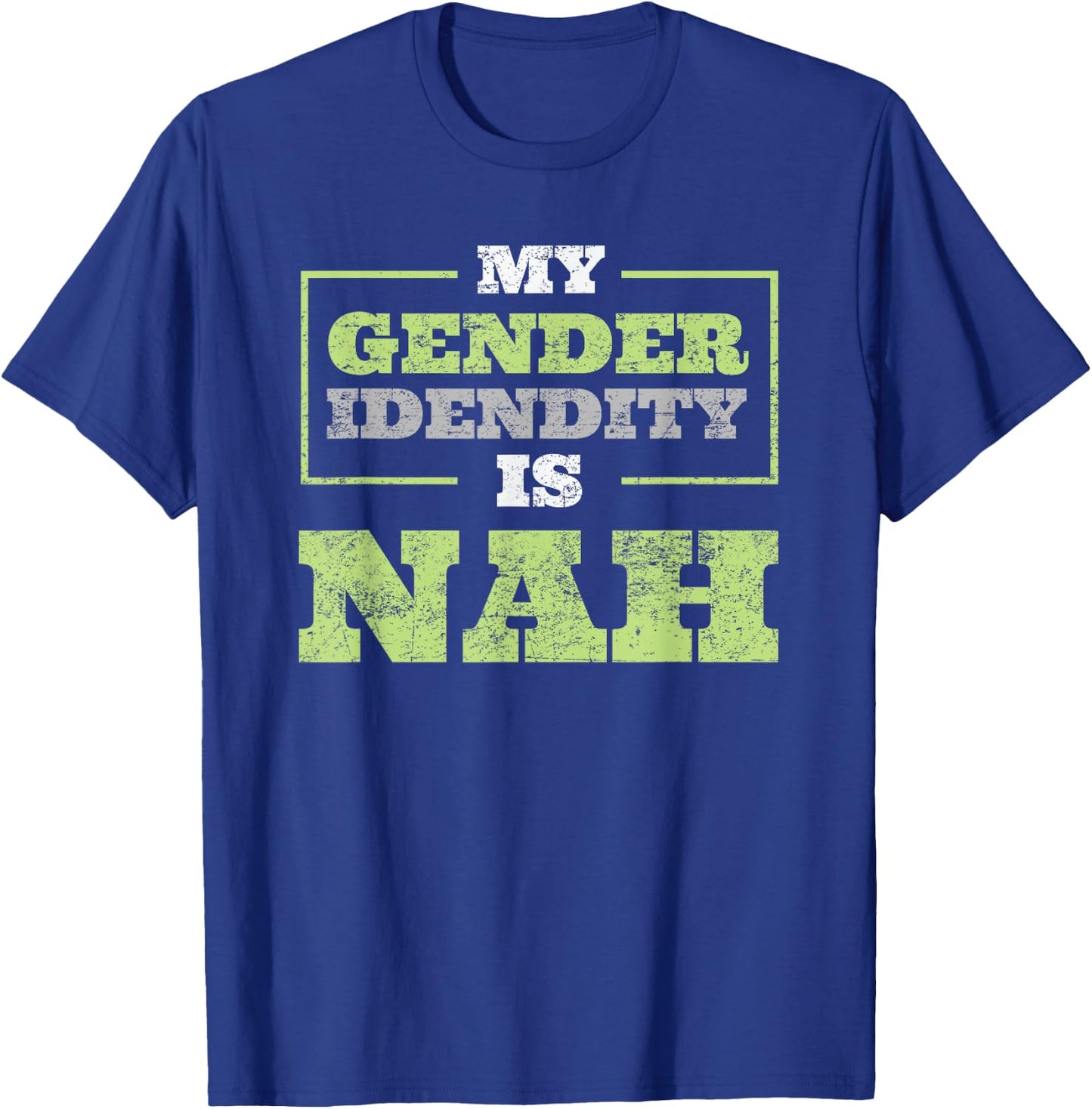 Close to Agender Pride Parade LGBTQ Retro Party T-Shirt - T-Shirt | Royal