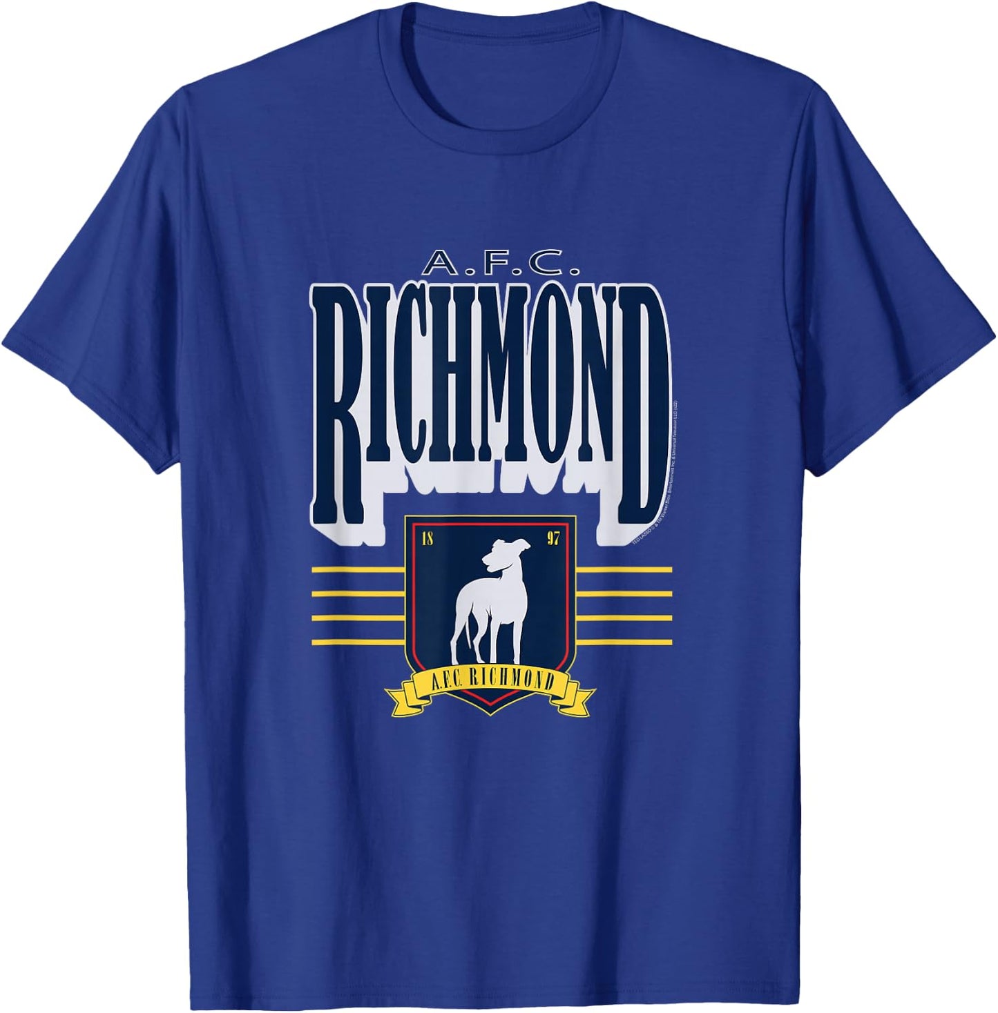Ted Lasso AFC Richmond Logo & Emblem T-Shirt - T-Shirt | Royal