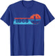 Fisher-men Vintage born 1965 Birthday Fly-fishing Fishing T-Shirt - T-Shirt | Royal