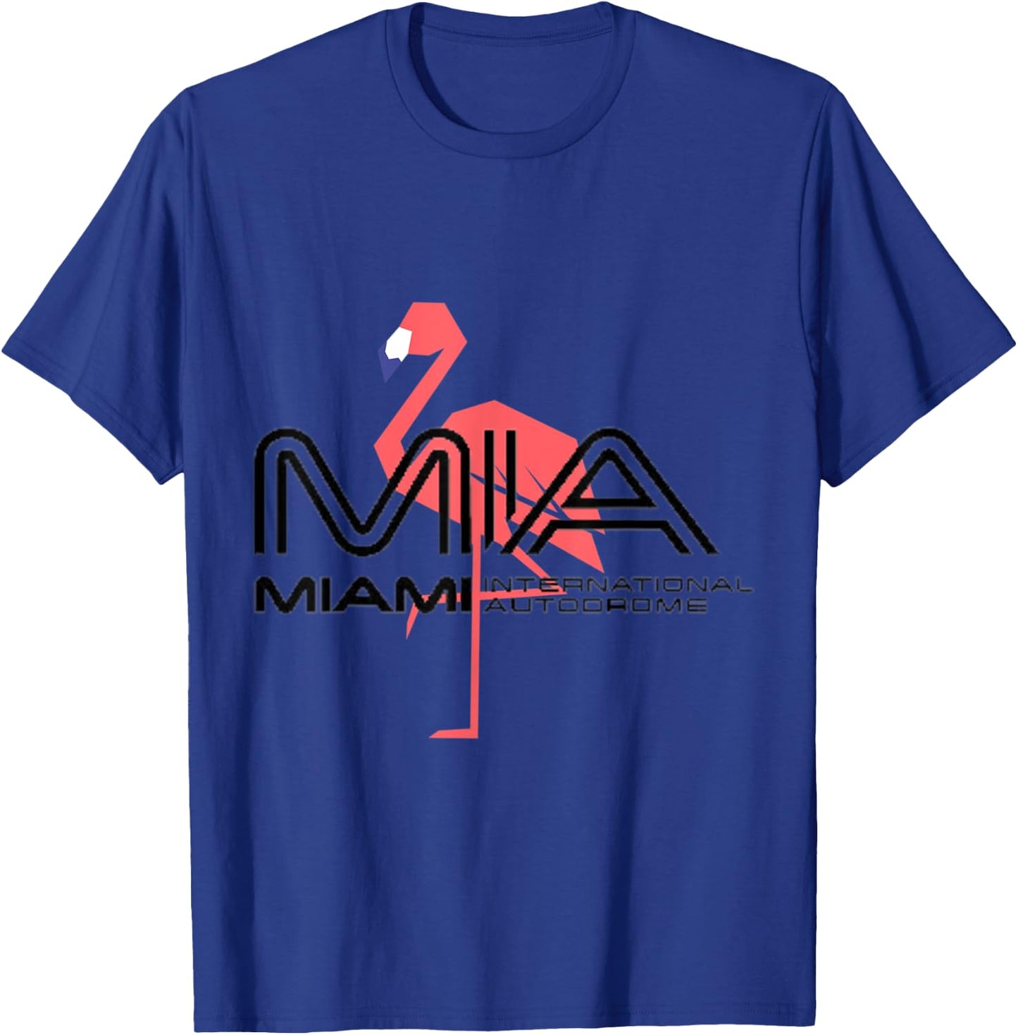 Race Track in miami | Car Racing Circuit Fan T-Shirt - T-Shirt | Royal