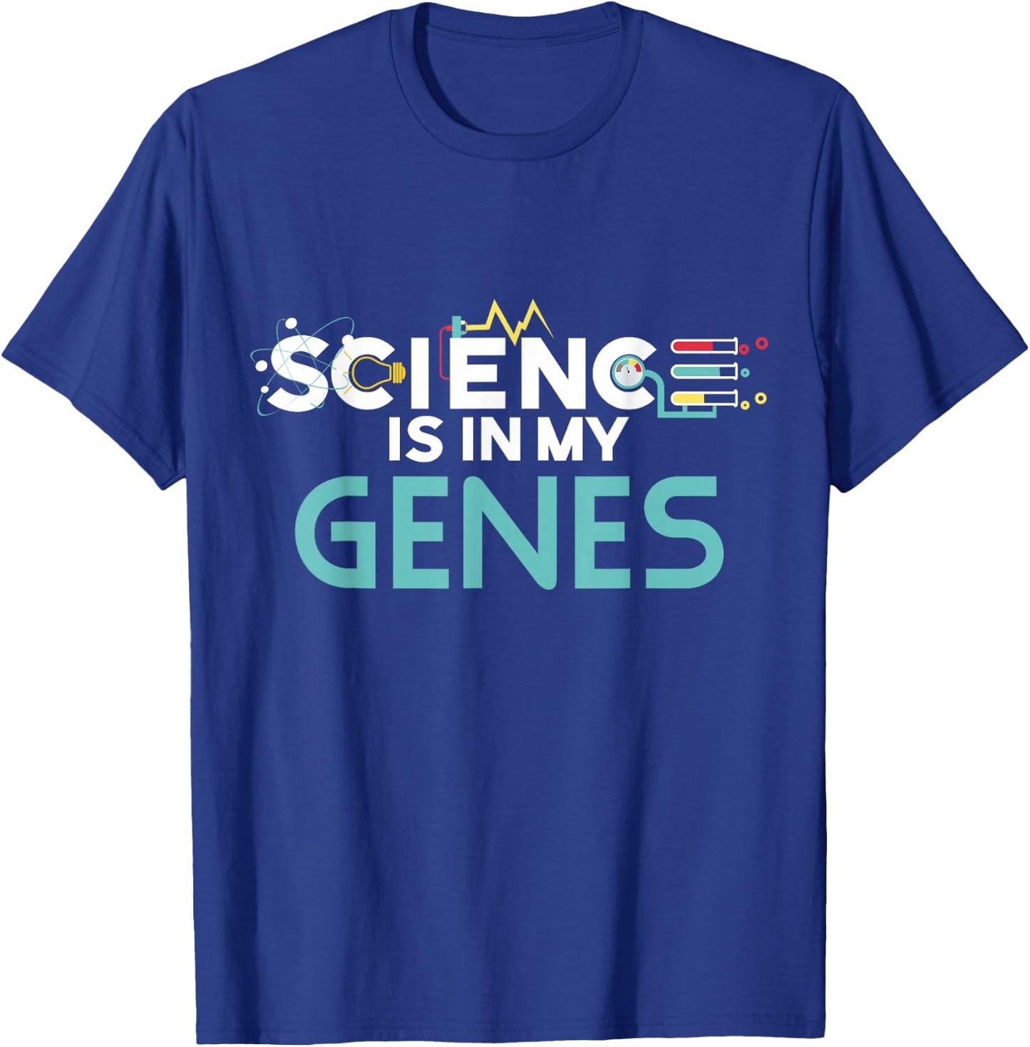 Science Is In My Genes Shirt, DNA , Genetics T-Shirt - T-Shirt | Royal