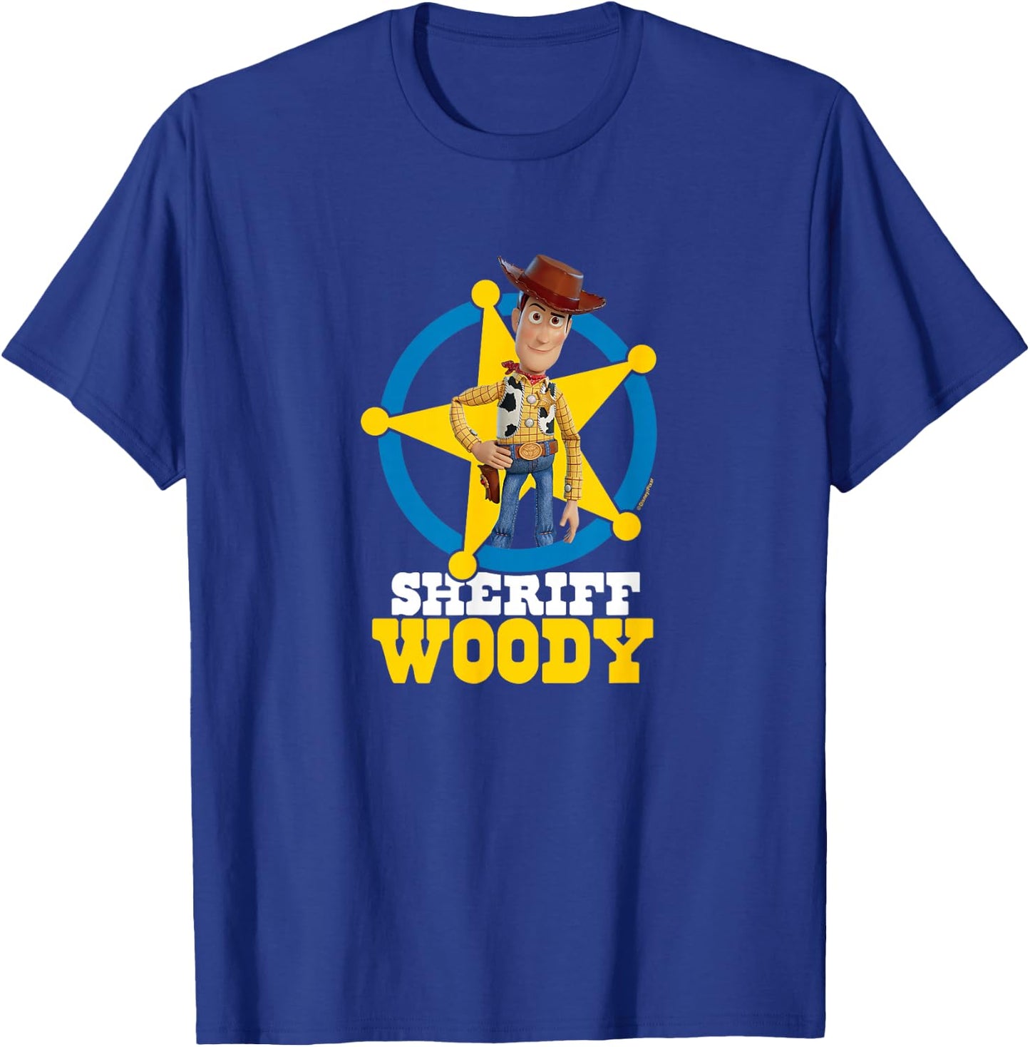 Toy Story - Sheriff Woody T-Shirt - T-Shirt | Royal