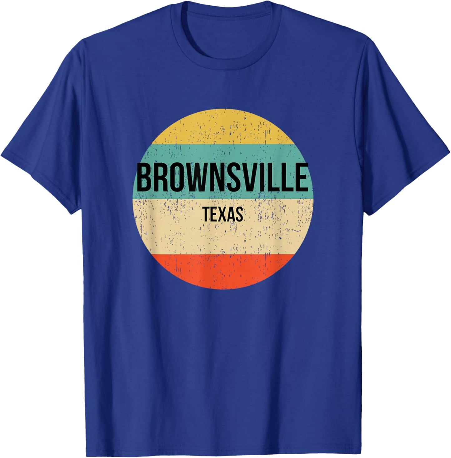 Brownsville Texas Shirt | Brownsville T-Shirt - T-Shirt | Royal