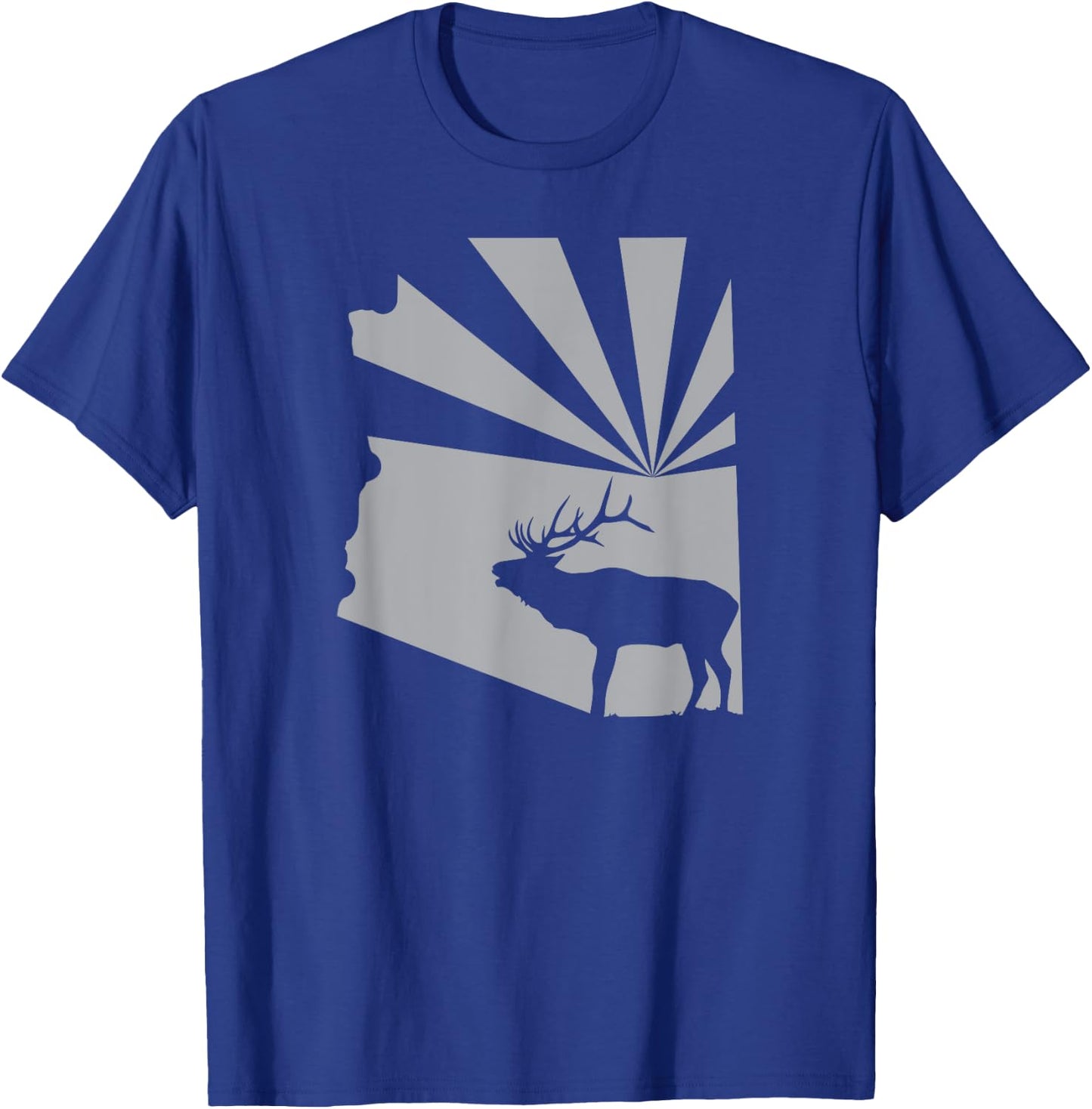 Arizona State Elk Hunting T-Shirt - T-Shirt | Royal
