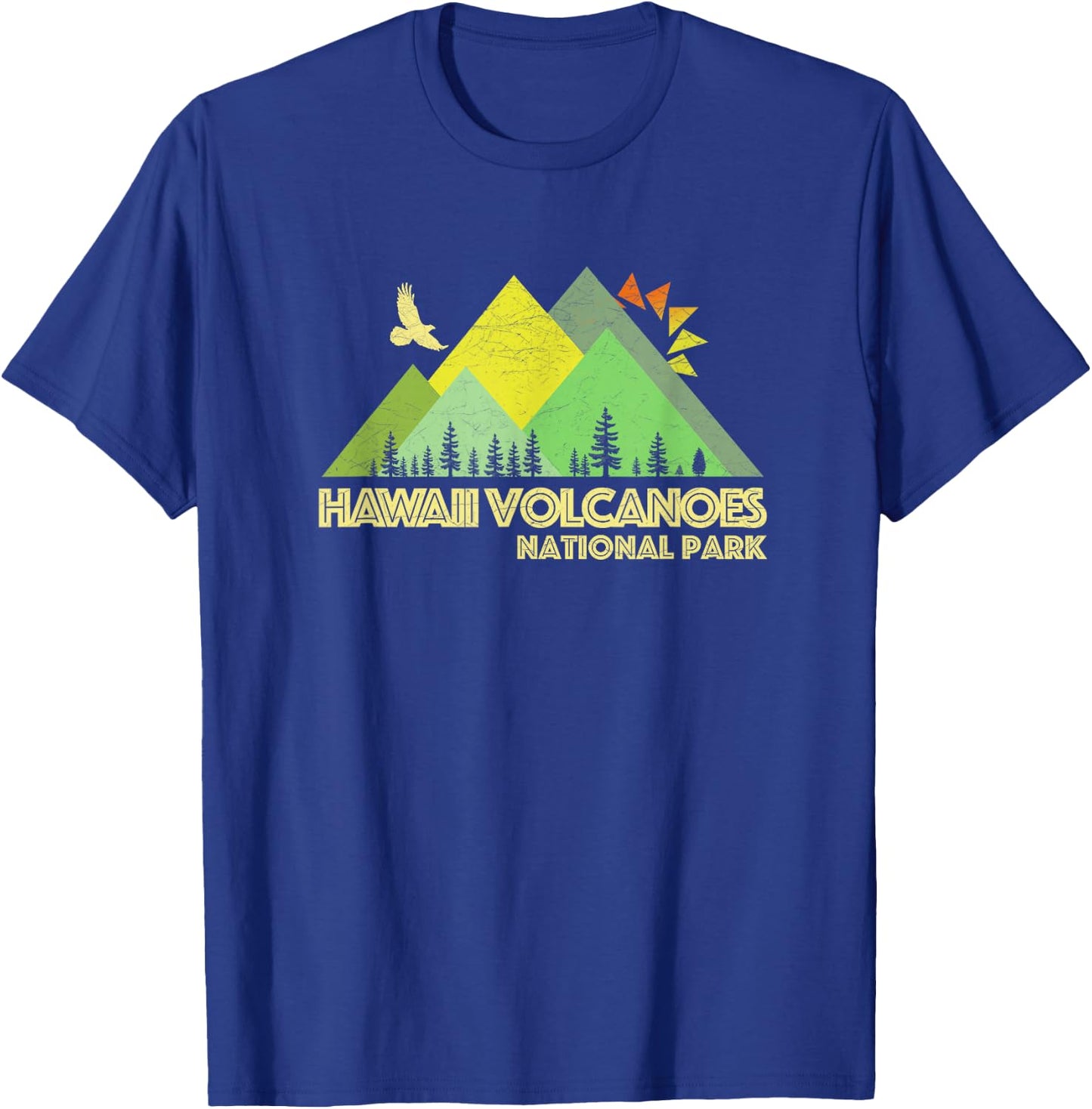 Vintage Hawaii Volcanoes National Park T-Shirt - T-Shirt | Royal