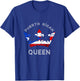 Puerto Rico Puerto Rican Queen Crown Boricua Pride T-Shirt - T-Shirt | Royal