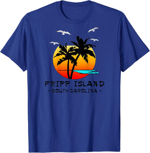 FRIPP ISLAND SOUTH CAROLINA ATLANTIC BEACH VACATION Men Women Kids T-Shirt - T-Shirt | Royal