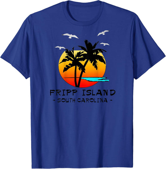 FRIPP ISLAND SOUTH CAROLINA ATLANTIC BEACH VACATION Men Women Kids T-Shirt - T-Shirt | Royal