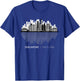 Singapore Skyline Art I Southeast Asia T-Shirt - T-Shirt | Royal