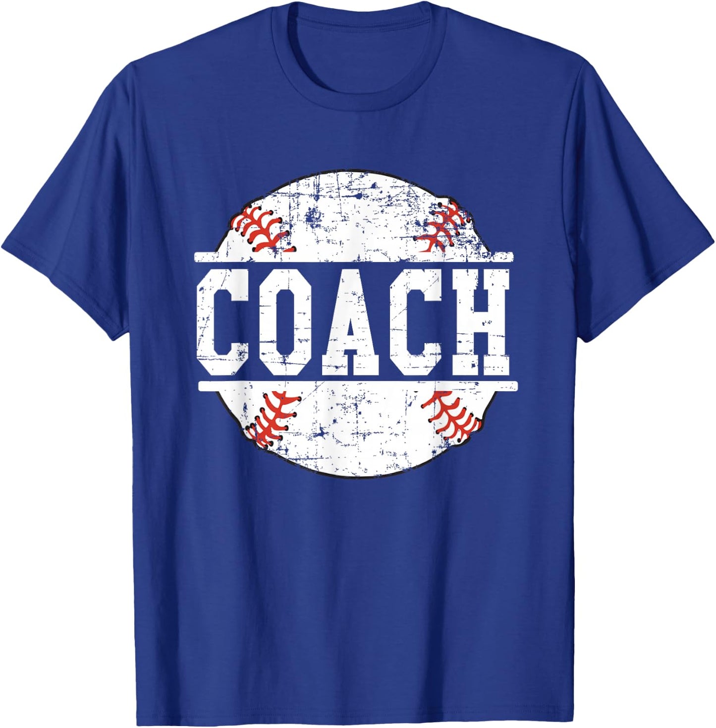 Baseball Coach: Baseball Teacher Shirt T-Shirt - T-Shirt | Royal