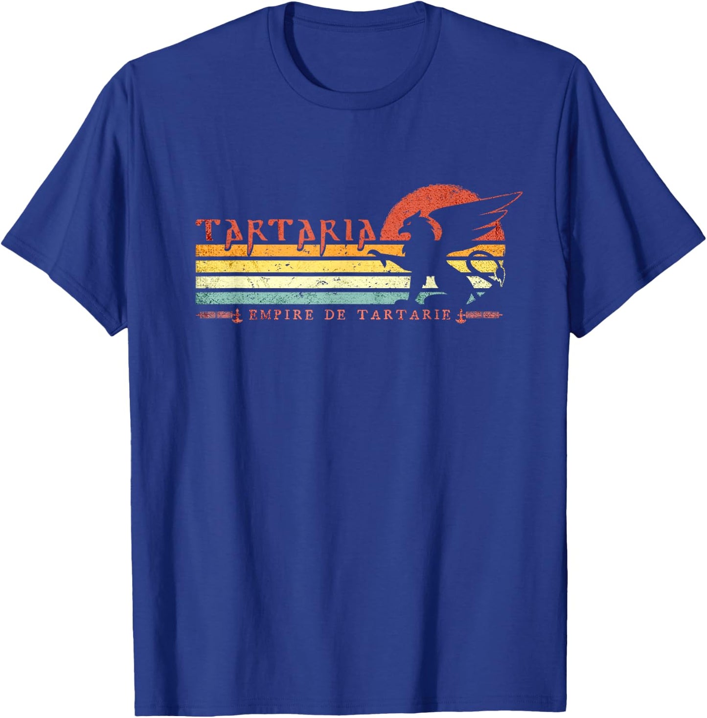 Tartaria - Empire de Tartarie - Retro Ancient Griffin T-Shirt - T-Shirt | Royal