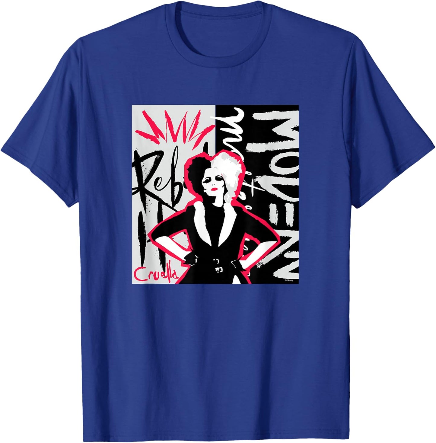 Cruella - Cruella Rebel Collage T-Shirt - T-Shirt | Royal