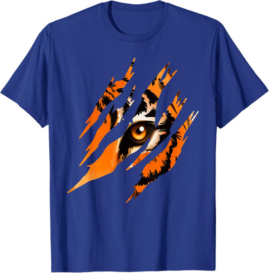 Tiger Eye Safari Zoo Wildlife Animal Zookeeper Costume Gift T-Shirt - T-Shirt | Royal
