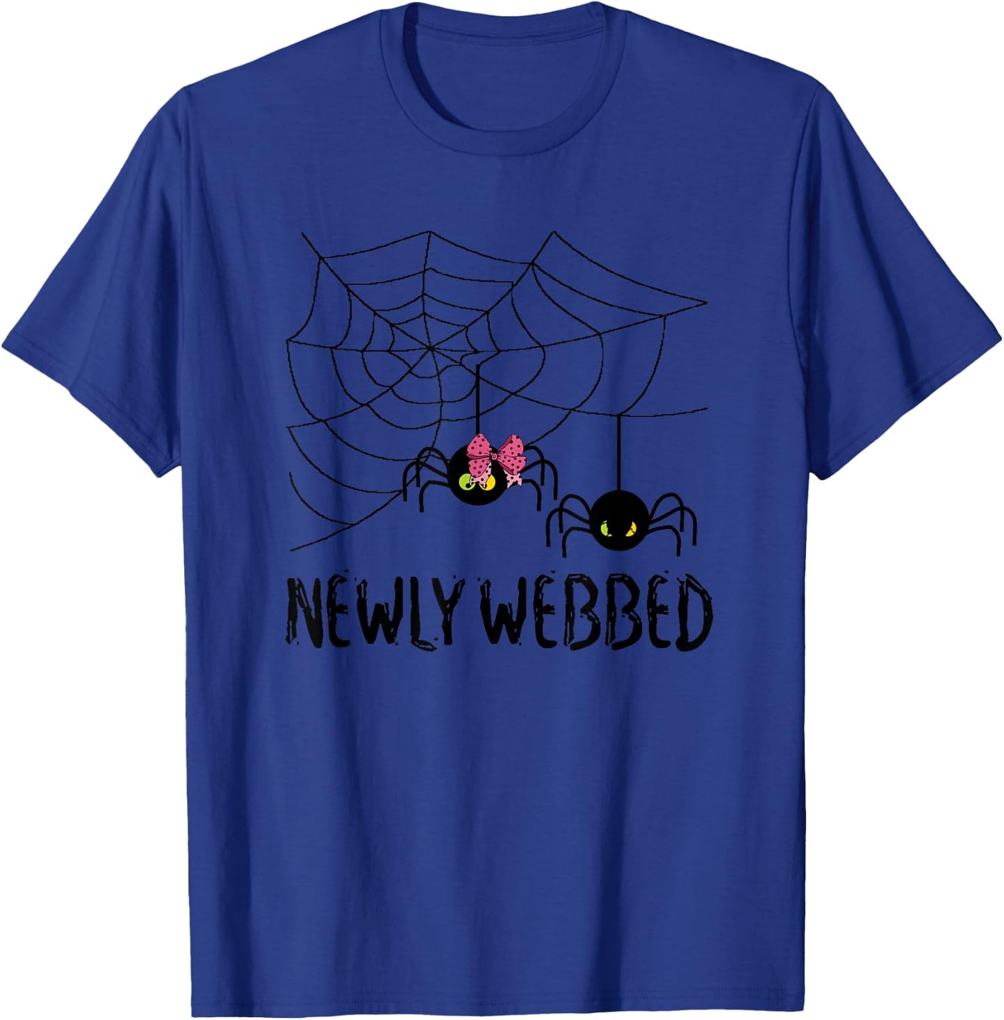 Funny Halloween Bride and Groom Costume Bridal Shower Party T-Shirt - T-Shirt | Royal