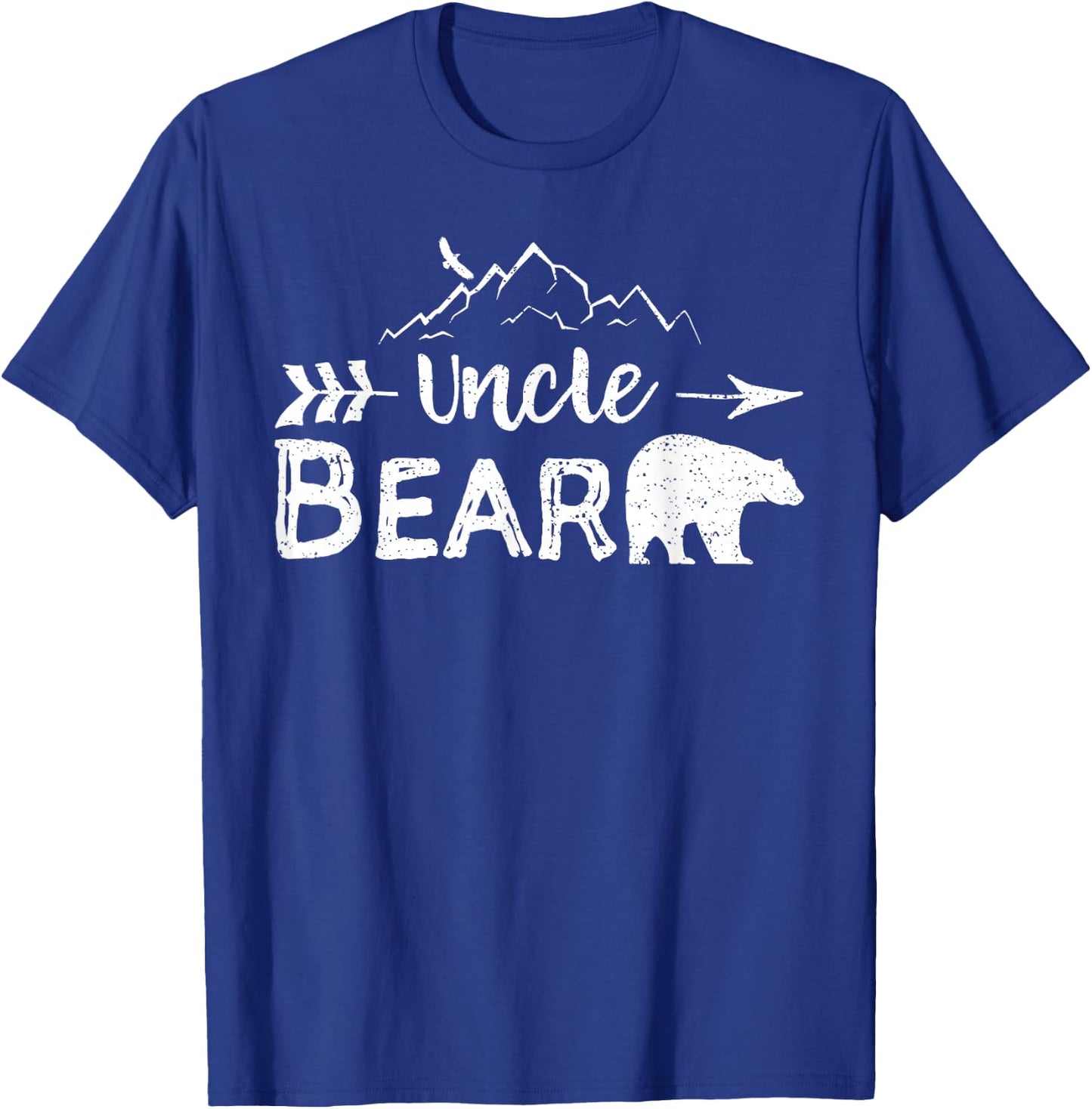 Uncle Bear Shirt Matching Family Aunt And Uncle Camping Gift T-Shirt - T-Shirt | Royal