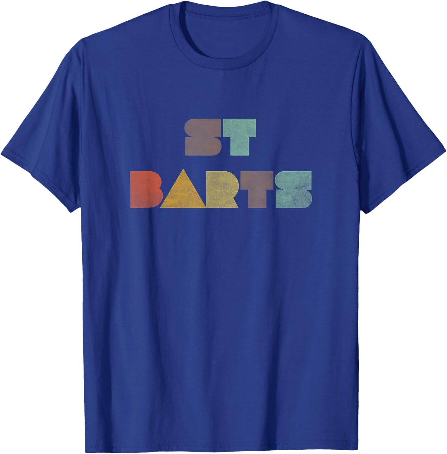 St Barts Vintage T-Shirt - T-Shirt | Royal
