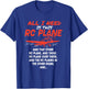 The Only Thing I Need Is This RC Plane T-Shirt - T-Shirt | Royal