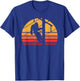 Retro Bigfoot Lineman Electrician Sasquatch Lineworker T-Shirt - T-Shirt | Royal