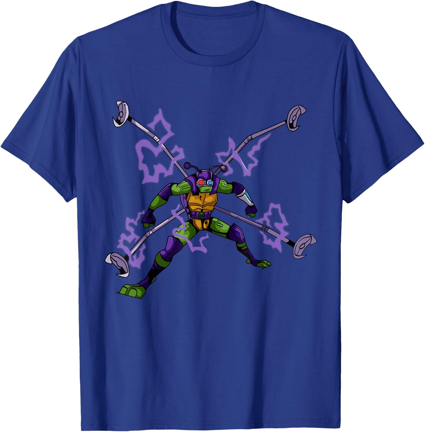 Mademark x Teenage Mutant Ninja Turtles - Donatello Spider Shell Activated T-Shirt - T-Shirt | Royal