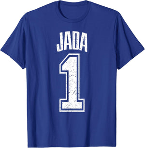 Jada Supporter Number 1 Biggest Fan T-Shirt - T-Shirt | Royal