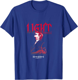 Death Note Light Yagami Laughing Anime T-Shirt - T-Shirt | Royal