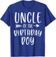 Uncle of the Birthday Boy Uncle And Nephew Bday Party T-Shirt - T-Shirt | Royal