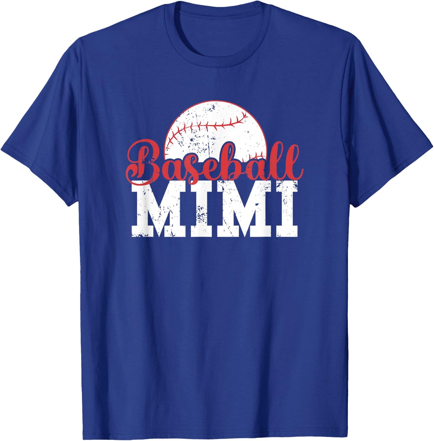 Baseball Mimi T-Shirt - T-Shirt | Royal