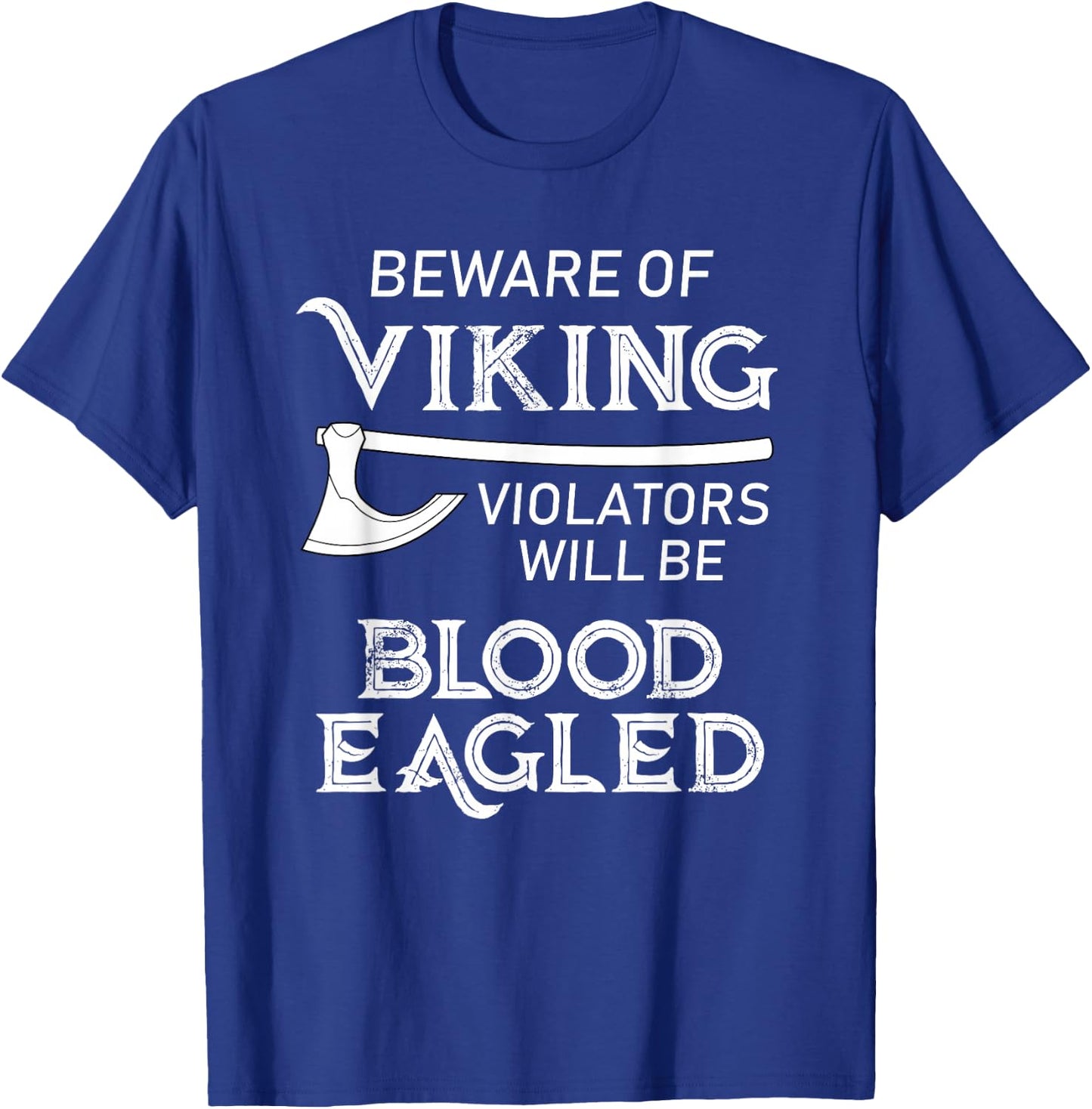Viking Heritage Pride Blood Eagle T-Shirt - T-Shirt | Royal