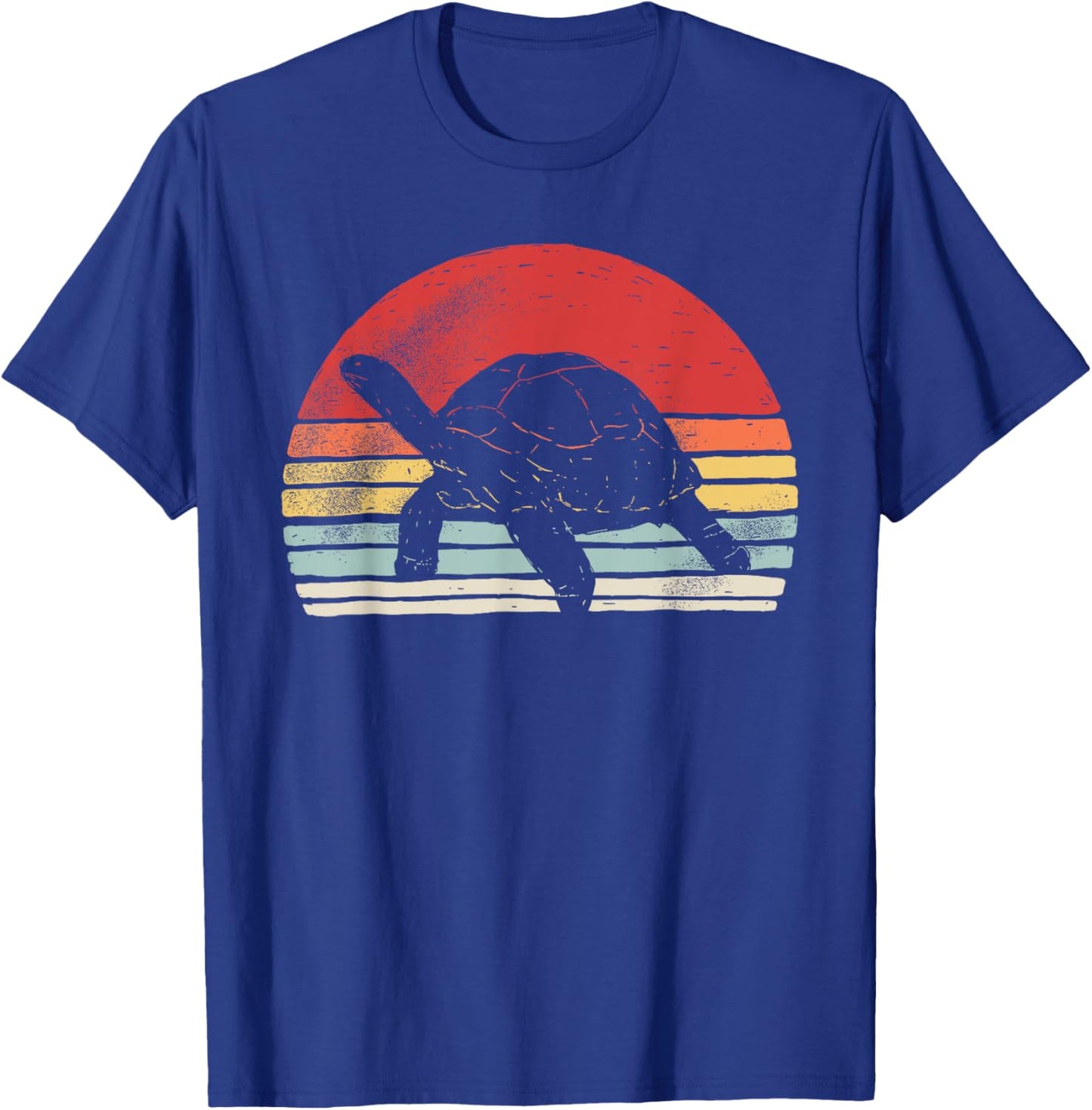 Vintage Retro Aldabra Giant Tortoise T-Shirt - T-Shirt | Royal