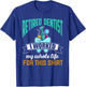 Funny Retired Dentist Shirt Humor Dentist Retirement Gift T-Shirt - T-Shirt | Royal