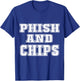 Phish and Chips Funny Hacker T-Shirt - T-Shirt | Royal