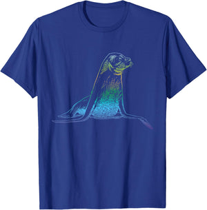 Wildlife Aninmal Gift Sea Lion T-Shirt - T-Shirt | Royal