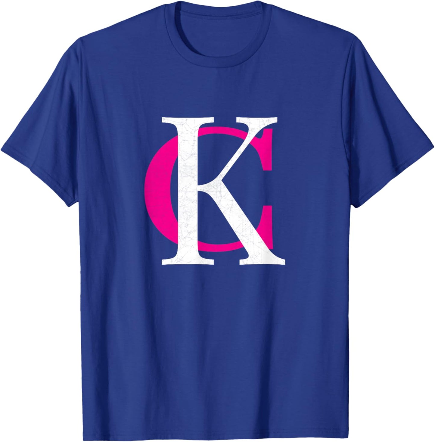 Pink Kansas City Pink Cute KC Initials Cool Kc Fan Original T-Shirt - T-Shirt | Royal