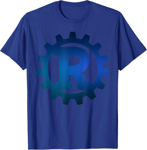 Cool Rust Logo t shirt Computer Software Programmer T-Shirt - T-Shirt | Royal