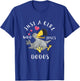 Dodo Bird Girls Dronte Bird Animal Flightless Bird Species T-Shirt - T-Shirt | Royal